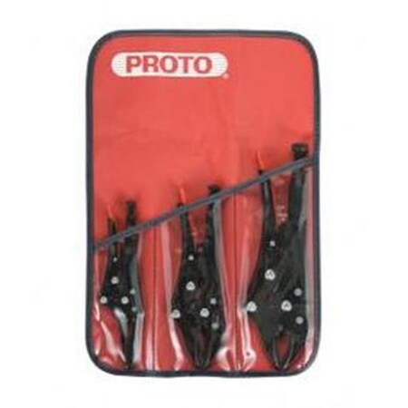 Proto Stanley Proto Industrial Tools PO299RXL Set Plier Locking 8 Piece PO299RXL